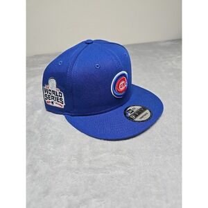 New Era Chicago Cubs Exclusive 2016 World Series 9FIFTY A-Frame Snapback Hat Cap